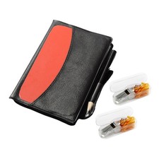 Referee Set Red Yellow 2pcs Referee Whistle Judge Flipping for Football Soccer