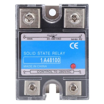 Solid State Relay Single Phase Solid State Relay ACAC SSR Electrical Equipmen...