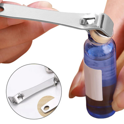 1Pcs Stainless Steel Oral Liquid Vial Opener Nurse Doctor Medical Tool Portable