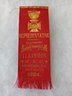 ROCKFORD ILLINOIS 1894 GAR AUX WRC CIVIL WAR WOMENS RELIEF CORPS REUNION RIBBON
