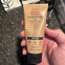 SKY  SOL Mineral Sunscreen SPF 50, Unscented - 3 oz 85 g Face  Body