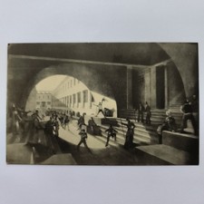 TORINO INIZI DEL 1800 INTERNO DEL MANICOMIO VECCHIA CARTOLINA MAISPEDITA VINTAGE