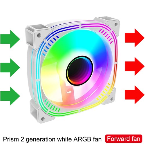 120mm 5V 3PIN ARGB Cooling Fan PWM Quiet Cooling Fan Computer Chassis Fan _pu - Zdjęcie 15 z 19