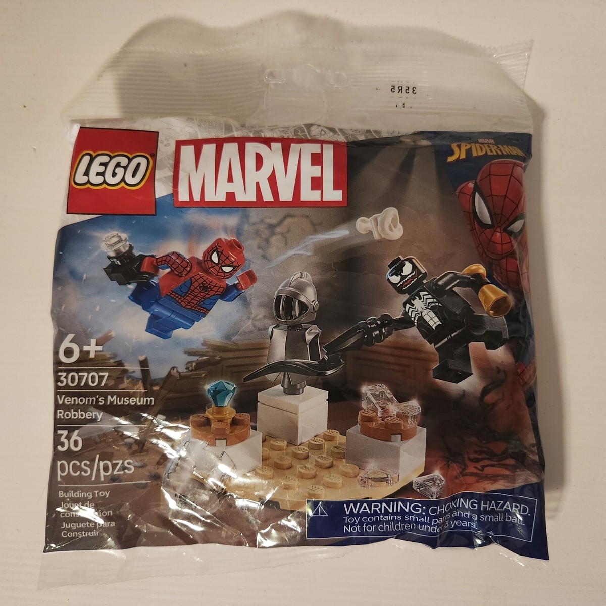 Lego Spider-Man & Venom Minifigures Set 30707 New in Bag Complete