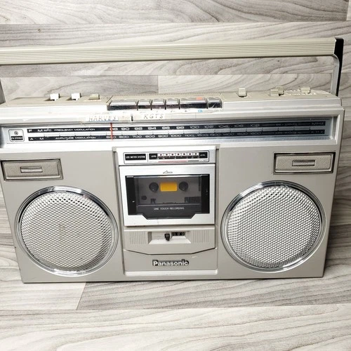 Vintage Panasonic RX-5100 Boombox Ghetto Blaster Radio Cassette UNTESTED