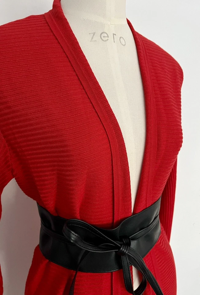 Damen-Cardigan, Gr. 40, rot, neu mit Etikett - Bild 3 von 4