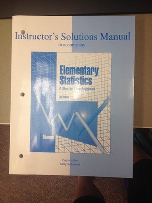 Instructor's solutions manual to accompany Elementary statistics, a step by ...