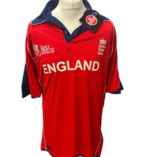2007 England BNWT World 20/20 Cricket Shirt Adults XL