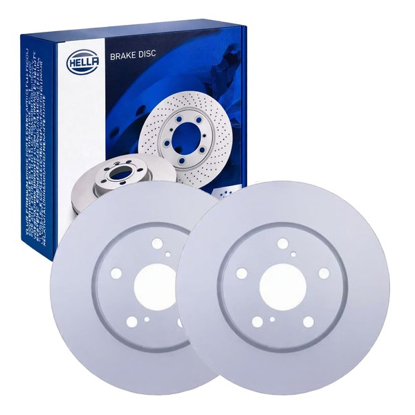2X Hella Pagid Bremsscheiben Ø296Mm Vorne Passend FüR Lexus Is 54743PRO-image