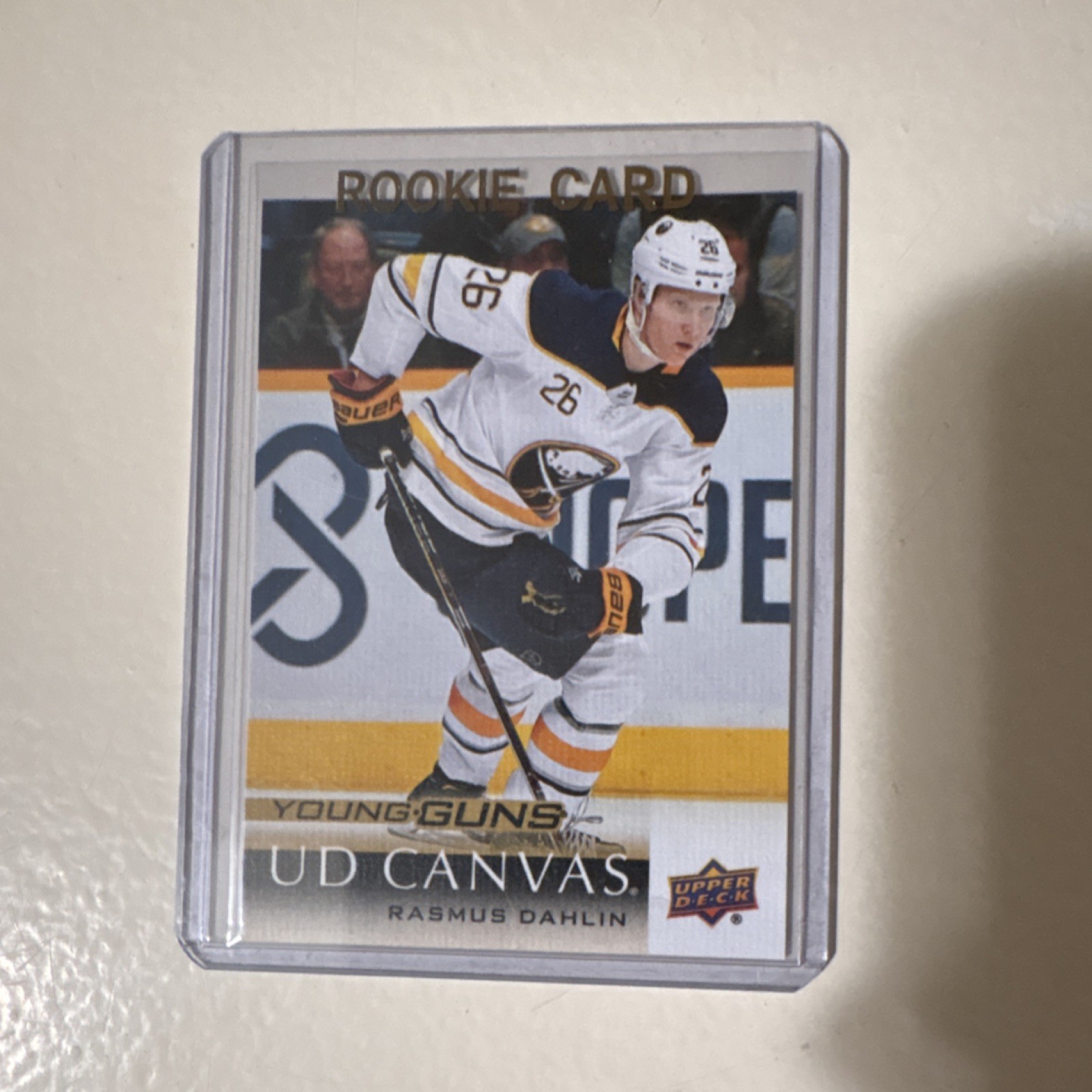 2018-19 Upper Deck UD Canvas Young Guns Rookie Rasmus Dahlin C239 Buffalo Sabres