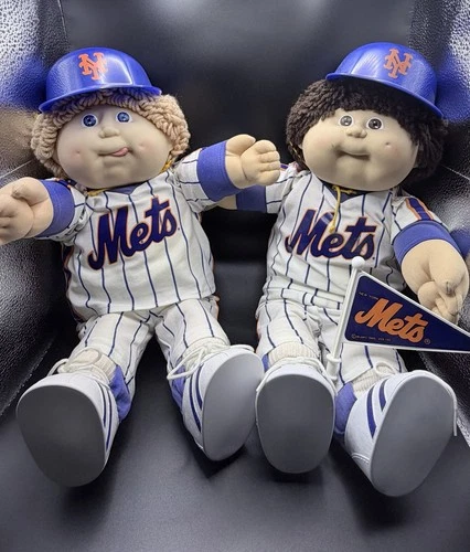 Rare Cabbage Patch Kids 1986 MLB All Star NY Mets Twins