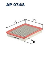 Filtron Ap 074/8 Luftfilter FüR Ford