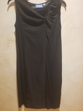 SIMPLY VERA WANG BLACK SLEEVELESS STRETCH DRESS SZ S