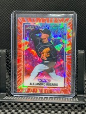 Alejandro Rosario 2025 Leaf Vivid - Base - Orange Crystal  #1/1 Rays