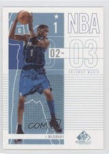 2002-03 SP Game Used Edition Tracy McGrady #68 HOF 0a1