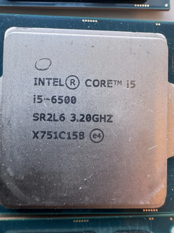 LOTE DE 10 CPU procesadores Intel Core i5-6ta generación 4ta 3ª 2ª LGA 1150 cuatro núcleos Foto 3 de 4