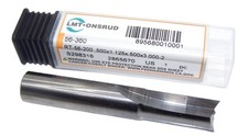 56-360 Onsrud 1/2" Carbide 2 Flute Straight Flute Up Cut Router .500" Diameter