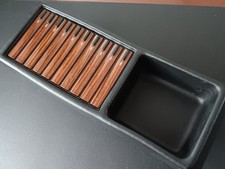 Mercedes W123 C-Box Kassettenfach für Mittelkonsole Fischer Zebrano Optik Mercedes W123 C-Box Kassettenfach für Mittelkonsole Fischer Zebrano Optik