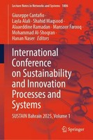 International Conference On Sustainability And Innovation Processes And Systems