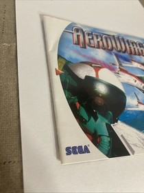 Aerowings Sega Dreamcast Instruction Manual Booklet ONLY