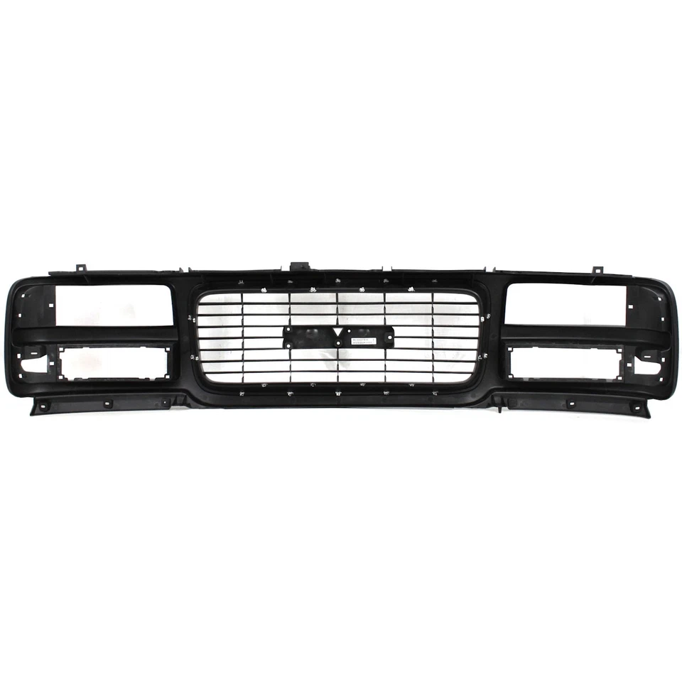 Grille For 1996-2002 GMC Savana 1500/3500 w/ Composite Headlight Gray Plastic - Image 4 of 4