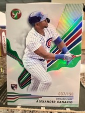 2024 Topps Pristine Alexander Canario Purple Refractor RC /150 Cubs
