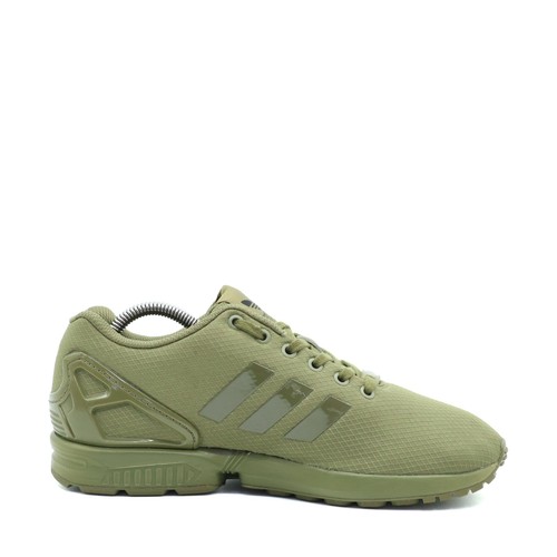 adidas Herren ZX Flux Schuhe Grü Mesh Low Top TORSION Originals Sneaker EU 42 - Bild 2 von 10
