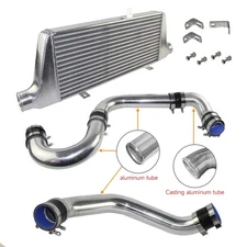 Intercooler Kit For Toyota MARK II JZX110 1JZ-GTE 2.5L Torbo 2000-2004 Black