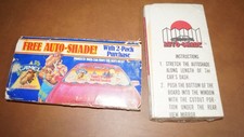 Vintage Joe Camel 75th Birthday Tobacco Advertising Collectible 1990s Auto Shade