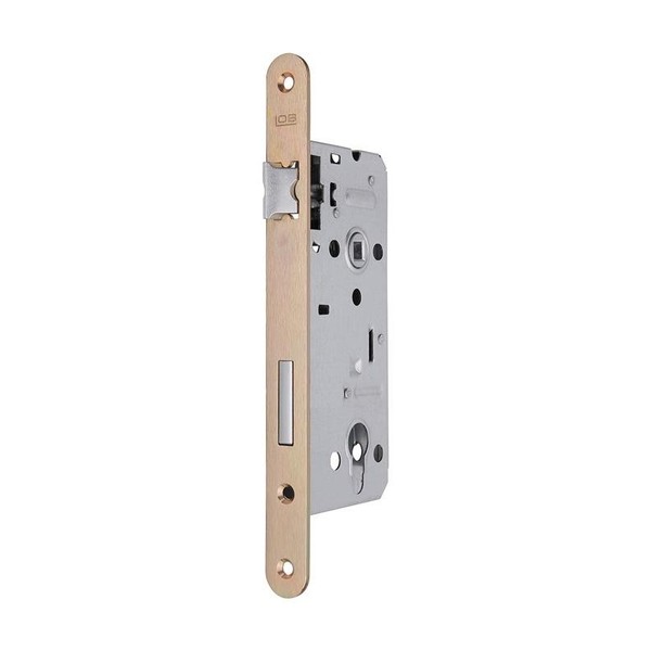 LOB Einsteckschloss Z95B 90/50 FüR HolztüRen, Verzinkt, Metall, Beidseitig-image