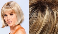 JON RENAU O' Solite Wig: Style 5123 Blair Classic Bob, 12FS8 Shaded Praline NEW