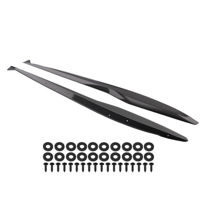 #ad Real Carbon Fiber Rocker for Chevrolet Corvette Z06 2023 2025 Side Skirt Glossy $299.22