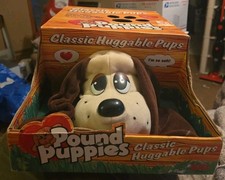 Vintage 1998 Galoob Huggable Pound Puppies NoS Box Shows Wear