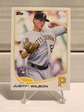 2013 Topps - Justin Wilson #481 (RC)