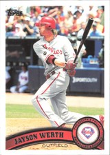 2011 Topps #325 Jayson Werth
