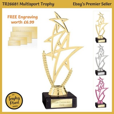 MULTISPORT TROPHY - Rising Star Award / Pokale, GRATIS GRAVUR im Wert von 8,99