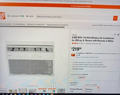 air conditioner (brand new in sealed box)