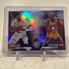 2020 Panini Illusions - Fantasy Matchups Anthony Davis, Kareem Abdul-Jabbar #8