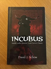 INCUBUS: Inside Leslie Stevens?&Ccedil;&Ouml; Lost Horror Classic SIGNED