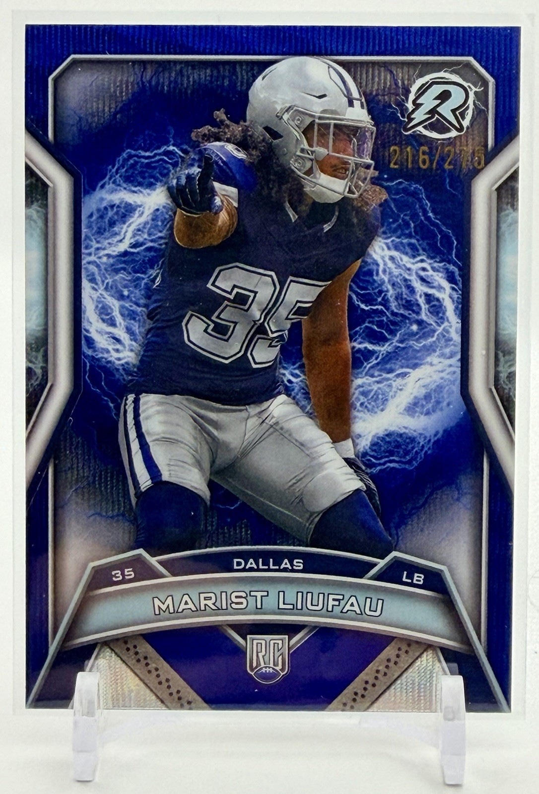 Marist Liufau Topps Resurgence #123 Navy Surge