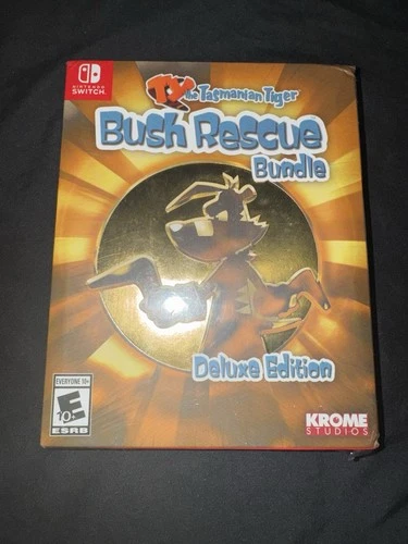 Ty the Tasmanian Tiger HD: Bush Rescue Bundle: Deluxe Edition - Nintendo Switch