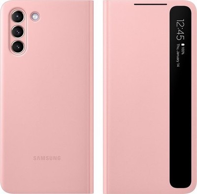 Samsung Clear View Cover für Galaxy S21+ 5G - Rosa