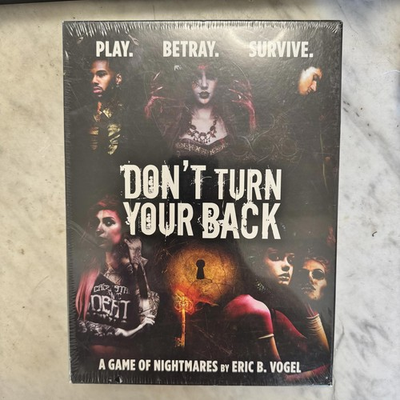 #ad Don’t Turn Your Back Board Game Evil Hat Productions Factory Sealed $22.80