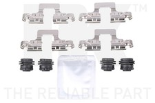NK Zubehörsatz Scheibenbremsbelag 7947003 für AUDI A5 Sportback F5A F5F F53 F5P
