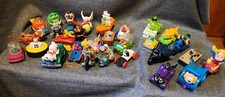 Vintage McDonalds Burger King Wendy's Disney Happy Meal Toys Lot
