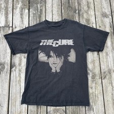 The Cure T-shirt, Unisex Black Cotton T-shirt, Size S-5XL