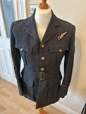 Authentic WWII RAF Tunic Dress Jacket Observer J G Moore WW2 Dated 1943