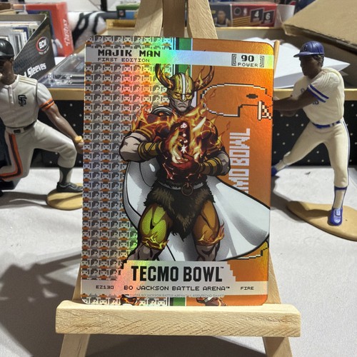 Bo Jackson Battle Arena Tecmo Majik Man End Zone Fire  EZ130 Don Majkowski