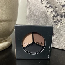 SMASHBOX PHOTO OP EYE SHADOW TRIO NIB LITHO, Wheat Hazlenut, Ebony