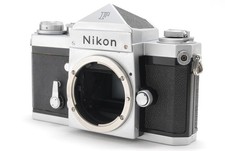 MINT Nikon F Eye Level Silver 35mm SLR Film Camera Body From JAPAN